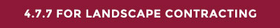 4.7.7 Landscape Contracting Download 4.7.7 Landscape Contracting Download