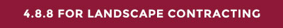 4.8.8 Landscape Contracting Download 4.8.8 Landscape Contracting Download